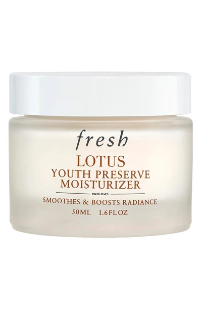 Fresh Lotus Youth Preserve Line & Texture Smoothing Day Cream 1.69 oz / 50 ml In White