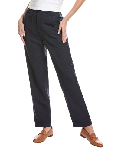 Alex Mill Mia Linen-blend Pant In Navy