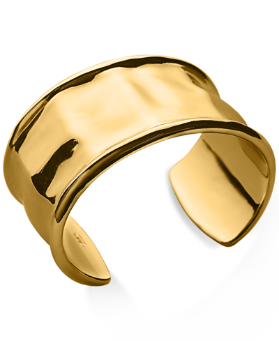 Oma The Label Gold-tone Oriki Bangle Cuff Bracelet In Gold Tone
