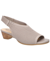 Bella Vita Kimora Espadrille Wedge Sandal In Natural Knit