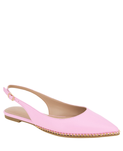 Bcbgeneration Valerie Slingback Pointed Toe Flat In Peony