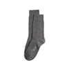 Stems Lux Cashmere Wool Crew Socks Gift Box In Grey