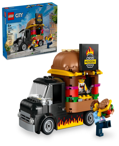 Lego City 60404 Great Vehicles Toy Burger Truck Building Set In Multicolor