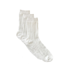 STEMS THREE PACK CABLE KNIT CREW SOCKS