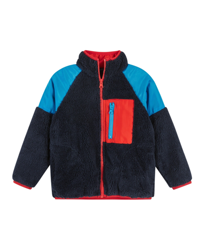 Andy & Evan Kids' Toddler/child Boys Zip-up Jacket In Dark Blue