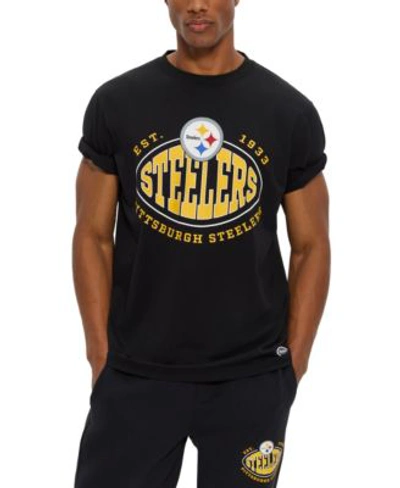 Hugo Boss Boss By  Mens Boss X Nfl T Shirt Collection In Black