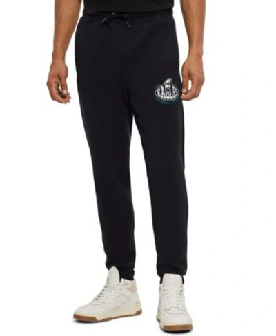 Hugo Boss Boss By  Mens Boss X Nfl Tracksuit Bottoms Collection In Black