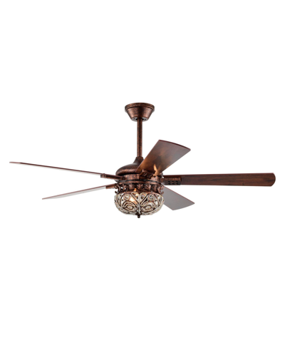 Home Accessories Laylani 52" 2-light Indoor Ceiling Fan With Light Kit And Remote In Antique Copper