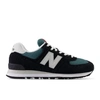 New Balance Unisex 574 In Black/grey