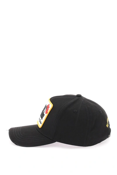 Dsquared2 Logo-patch Detail Baseball Cap In 2124