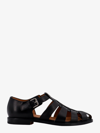 Church's Fisherman Leather Sandals In Black