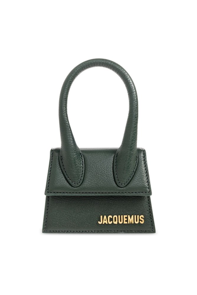 Jacquemus Le Chiquito Signature Mini Handbag In Green
