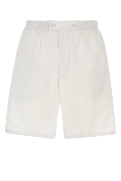 PRADA PRADA ELASTICATED WAISTBAND BERMUDA SHORTS