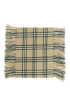 BURBERRY BURBERRY CHECKERED FRINGED