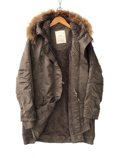 Pre-owned Winter Session Astro Parka Inspires Type N-3b Coat Parka Style Helmut Lang In Old Olive