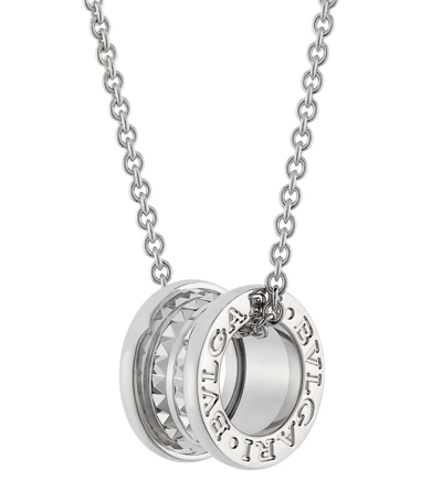 Bvlgari Silver And Steel Save The Children Necklace