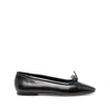 Aeyde Suede Ballerina Shoes In Black