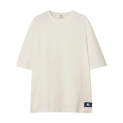 Burberry T-shirts In Neutrals