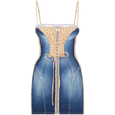 Dsquared2 Dresses In Blue