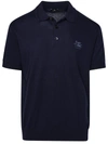 Etro Polo Shirt With Pegasus Embroidery In Blue