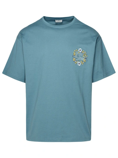 Etro Soho T-shirt In Light Blue