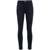 Frame Le High Skinny Organic Jeans In Blue