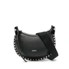 Isabel Marant Oskan Shoulder Bag In Black