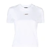 Jacquemus Relaxed-fit Cotton T-shirt With Subtle Logo In White