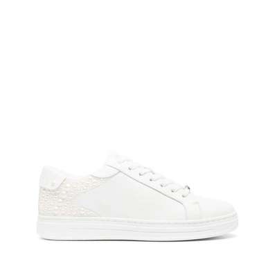 Jimmy Choo Sneakers In White