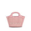 Marni Tropicalia Small Hand Bag In Pink