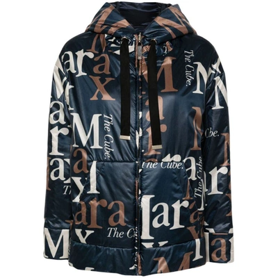 Max Mara The Cube Outerwears In Blue