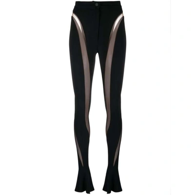 Mugler Pants In Black