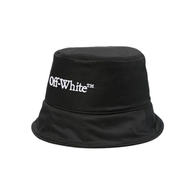 Off-white Caps In Black