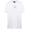 Paul & Shark Crew Neck Printed Logo T-shirt In White