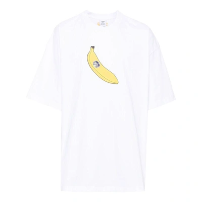 Vetements Banana 印花t恤 In White