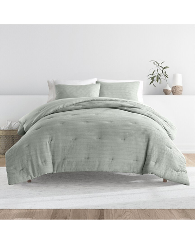 Home Collection All Season Down-alternative Waffle Textured Comforter Set