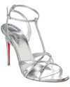 Christian Louboutin Tangueva Alta 100 Metallic Snake-effect Leather Sandals