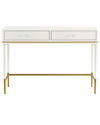 Tov Furniture Mariah 2-drawer Desk In White