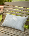 Elaine Smith Uplift Indoor/outdoor Lumbar Pillow, 12" X 20" In Green