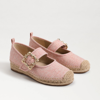 SAM EDELMAN SAM EDELMAN MADDY MARY JANE ESPADRILLE PINK LOTUS SILK