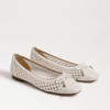 Sam Edelman May Ballet Flat Bright White In White