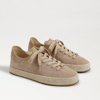 Sam Edelman Poppy Jute Lace-up Sneaker Tuscan Taupe In Beige