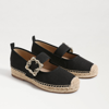 SAM EDELMAN SAM EDELMAN MADDY MARY JANE ESPADRILLE BLACK FABRIC