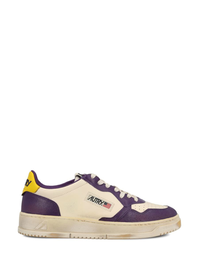 Autry Sneakers In Iv/acai/freesia