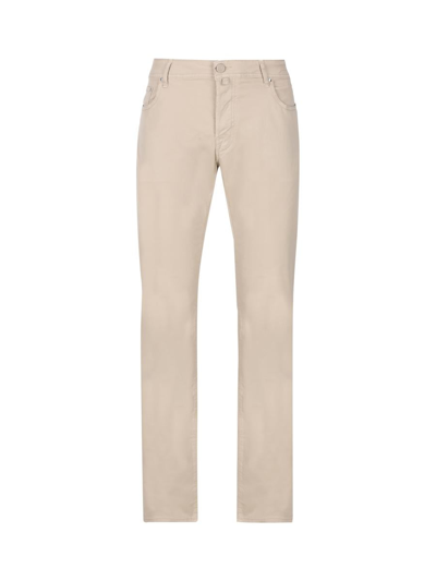Jacob Cohen Trousers In Neutral