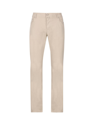 Jacob Cohen Multi-pocket Casual Pants In Beige