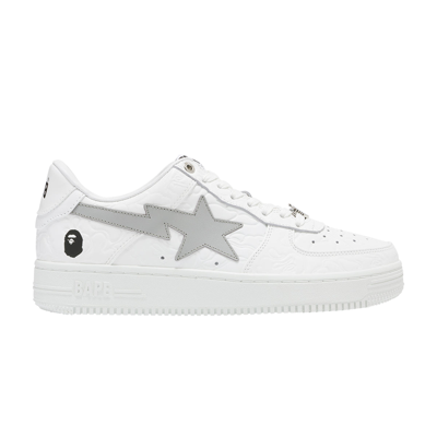 Pre-owned Bape Wmns Sta #3 'line Camo White'