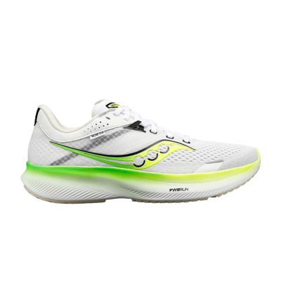 Pre-owned Saucony Ride 16 'white Slime'