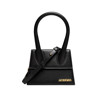 Pre-owned Jacquemus Le Chiquito Moyen Shoulder Bag 'black'