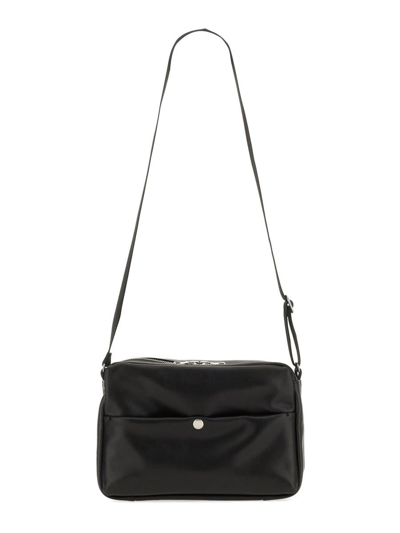 Our Legacy Wah Leather Cross-body Bag In Black